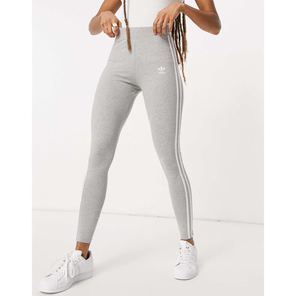 Adidas Originals 3 Stripe Leggings Womens Size Extra Small / XS